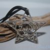 pendant silver star name motive individual